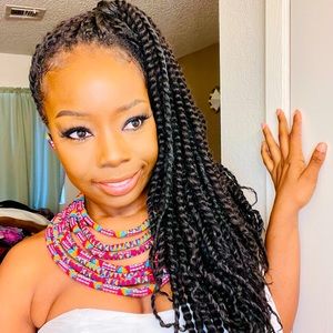 Handcrafted necklace and earrings set!